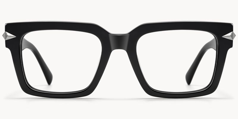 Covenant - Rectangle Black Eyeglasses