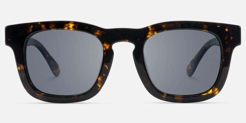Brovia - Square Tortoise Sunglasses by Vooglam