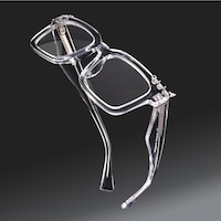 Spike - Rectangle Transparent Eyeglasses - 3