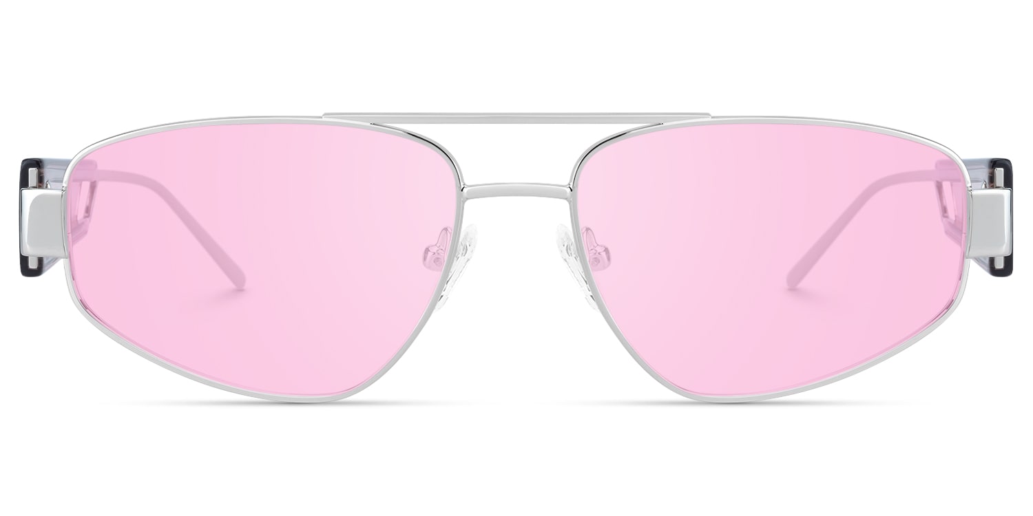 Orbit - Aviator Silver Sunglasses - 1