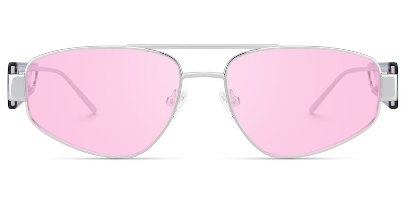 Orbit - Aviator Silver Sunglasses