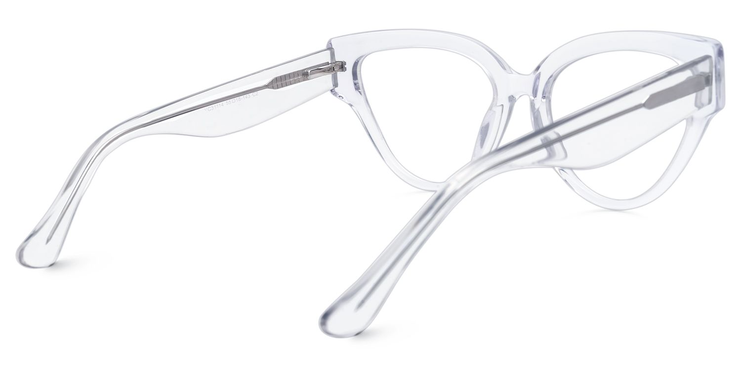 Emilie - Cat Eye Crystal Eyeglasses product detail 3