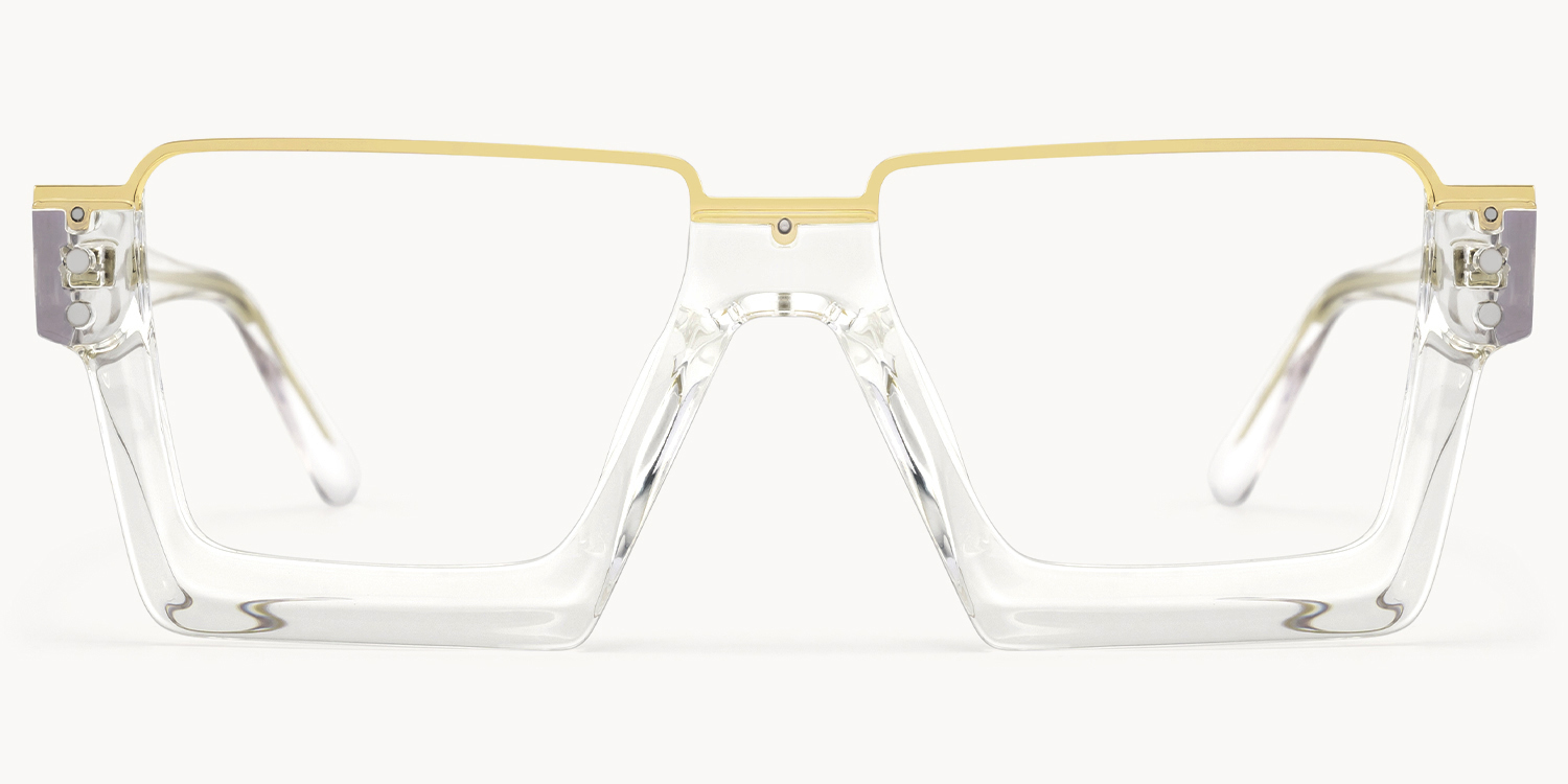 Dardhan - Rectangle Crystal Eyeglasses