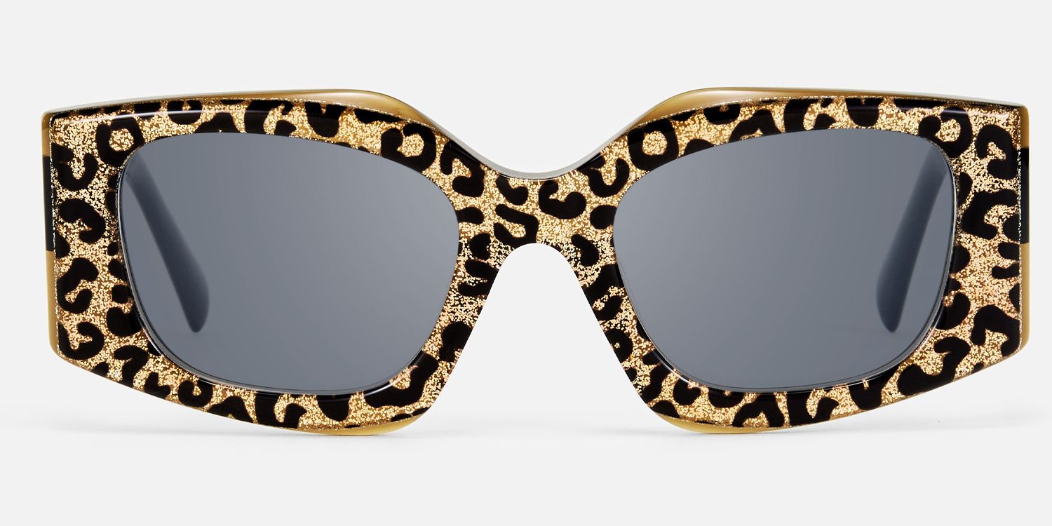 Tahlia - Geometric Tortoise Sunglasses product detail 2