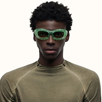The Geologist - Geometric Green Sunglasses - 6