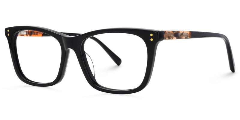 ECO Wafiya - Rectangle Black Eyeglasses