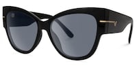 Elektra - Cat Eye Black Sunglasses - 2