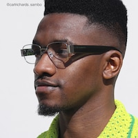 Nyame - Rectangle Silver Eyeglasses - 7