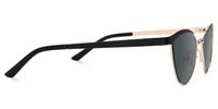 Sydney Black Cat Sunglasses Frames with Gold Accents │Vooglam