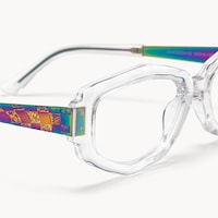 Spire - Geometric Transparent Eyeglasses - 6