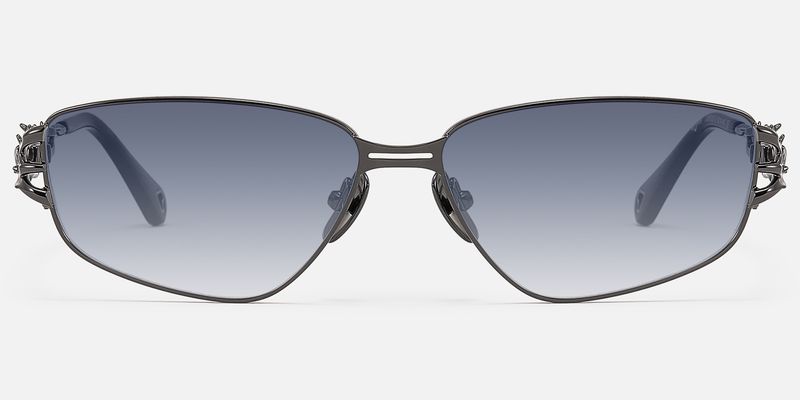 Spine - Geometric Grey Sunglasses