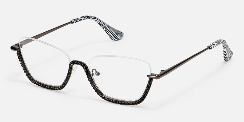Viva - Cat Eye Black Eyeglasses