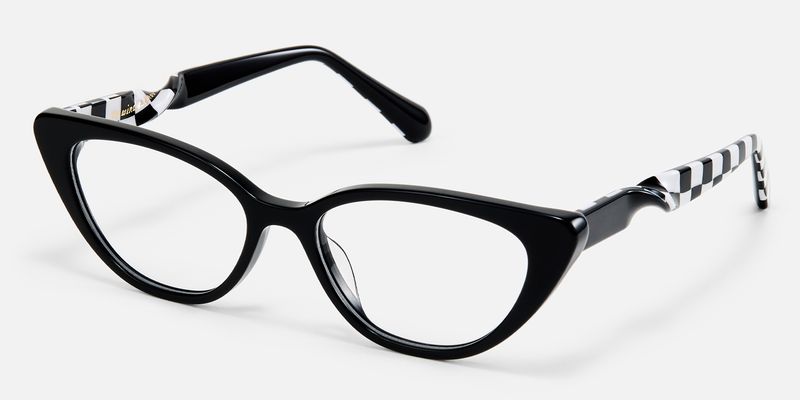 Harena - Cat Eye Black Eyeglasses