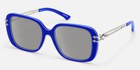 Nova - Square Blue Sunglasses