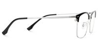 Dial - Browline Black Eyeglasses - 4