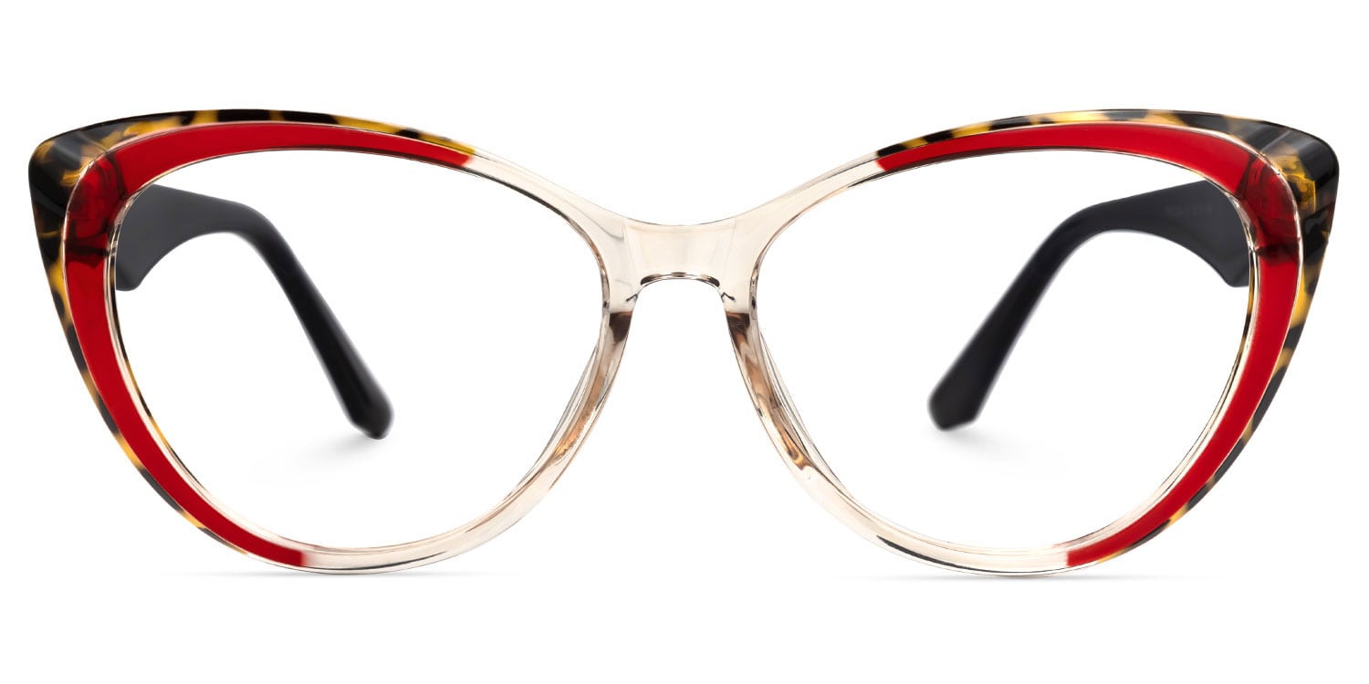 

Ekundayo - Cat Eye Red Eyeglasses