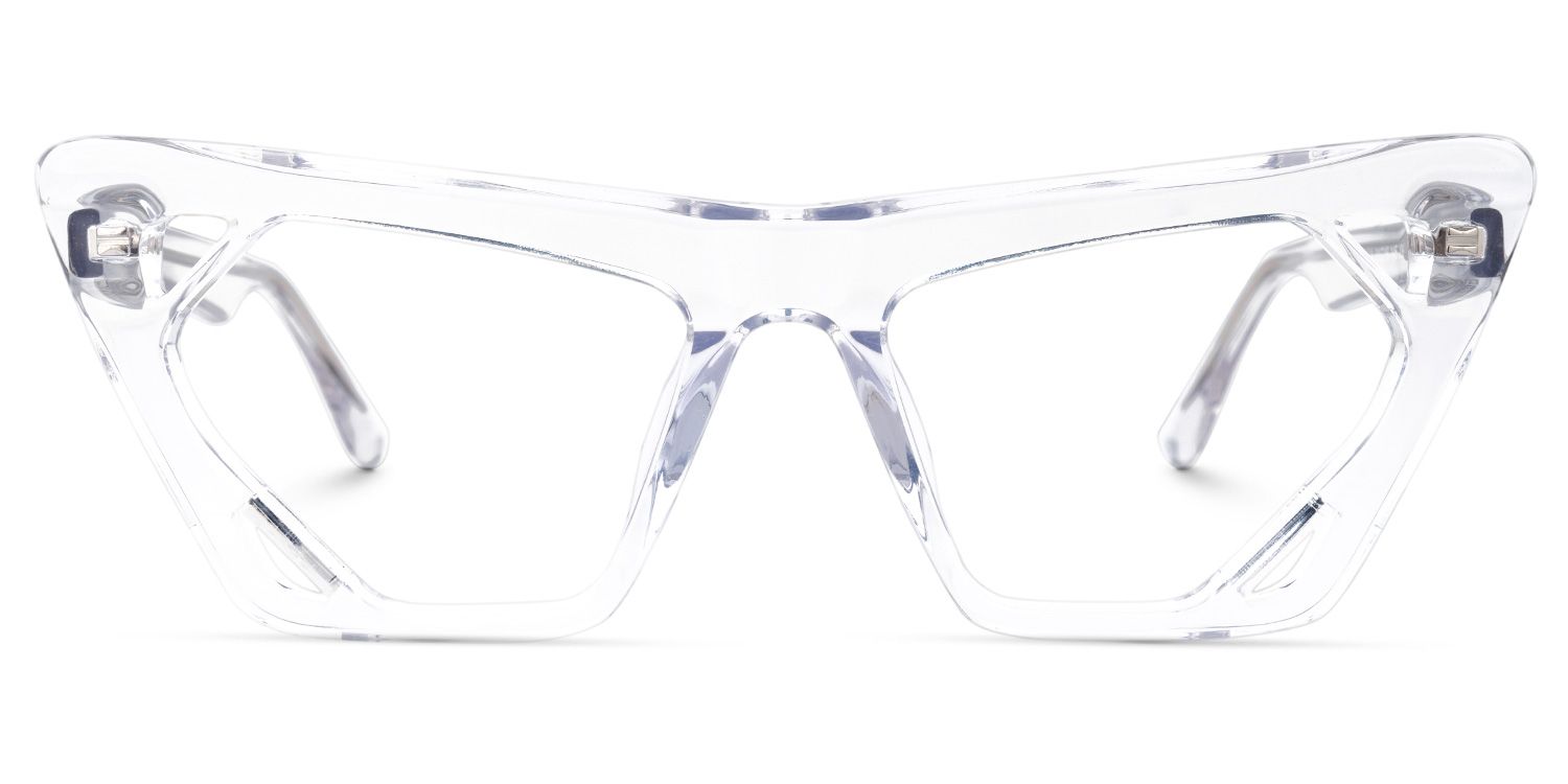 Cadogan - Cat Eye Crystal Eyeglasses product detail 2