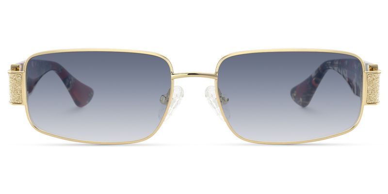 Alexandra - Rectangle Floral Sunglasses