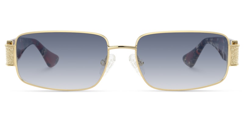 Alexandra - Rectangle Floral Sunglasses