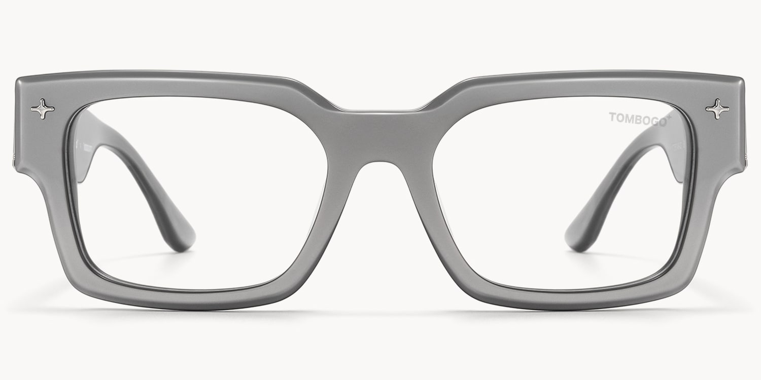 The Programmer - Rectangle Silver Eyeglasses - 1