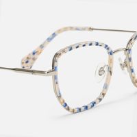 Wanderer - Geometric Pattern Eyeglasses | Vooglam Design Details