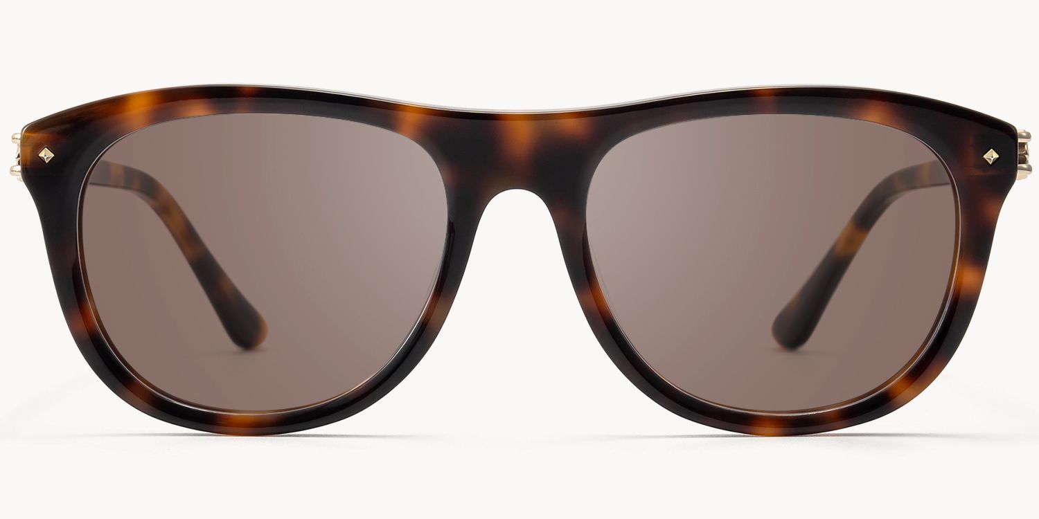 O'Keeffe - Aviator Tortoise Sunglasses - 1