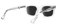 Davu - Geometric Crystal Sunglasses | Vooglam Side View
