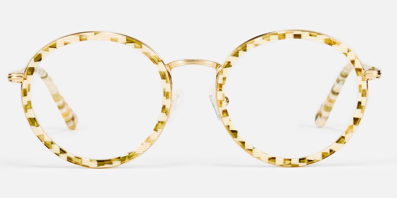 Alma - Round Pattern Eyeglasses
