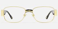 Nyame - Rectangle Black Eyeglasses | Vooglam Angle View