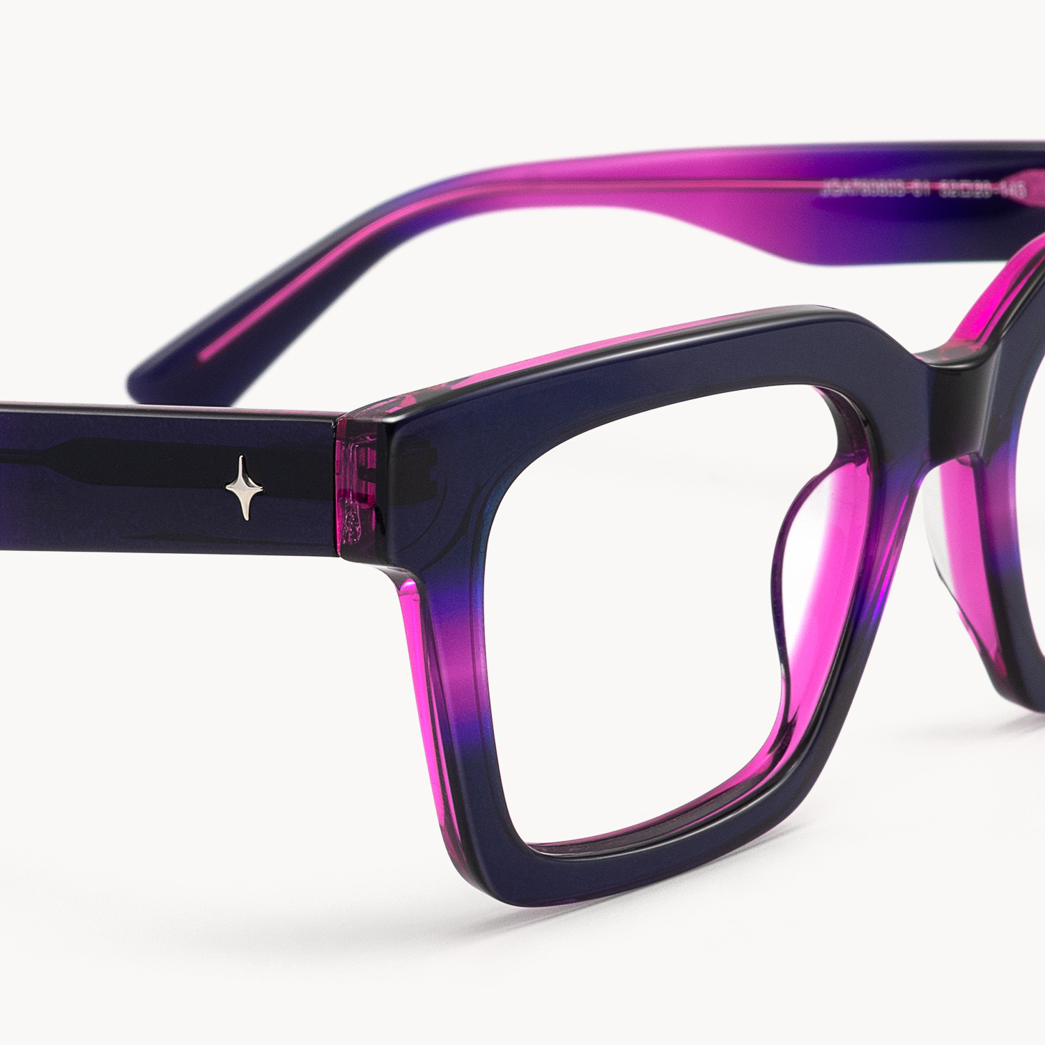 Loop - Square Two-tone Eyeglasses - 5