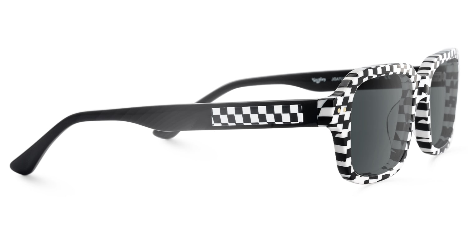 Narges - Rectangle Pattern Sunglasses