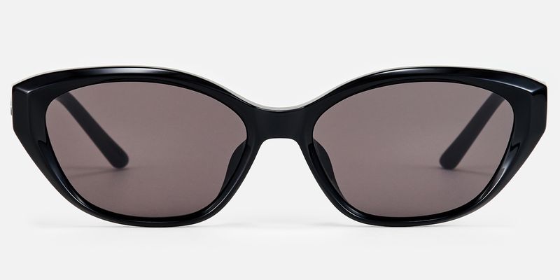 Strata - Geometric Black Sunglasses