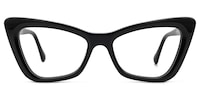 Edgerton - Cat Eye Black Eyeglasses - 1