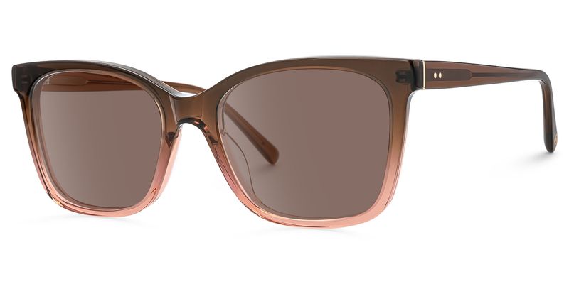 Jaelle - Square Brown Sunglasses