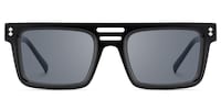 Ryan - Aviator Black Sunglasses - 1
