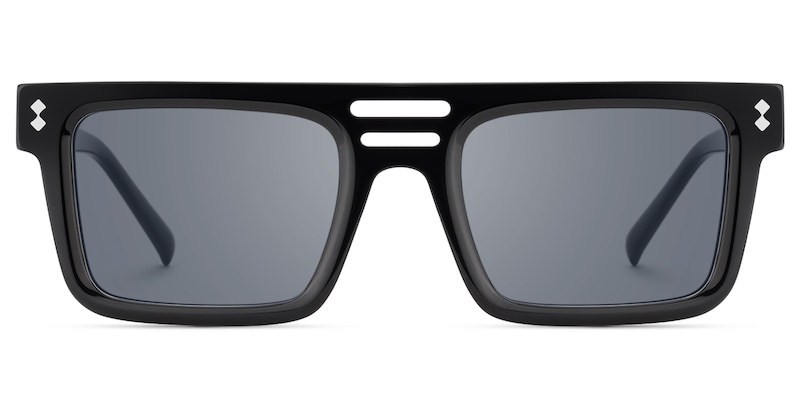 Ryan - Aviator Black Sunglasses