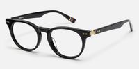 Vintel - Rectangle Black Eyeglasses | Vooglam Front View
