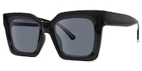 Pacheco - Rectangle Black Sunglasses - 3