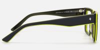 Havok - Rectangle Gray Eyeglasses | Vooglam Side View