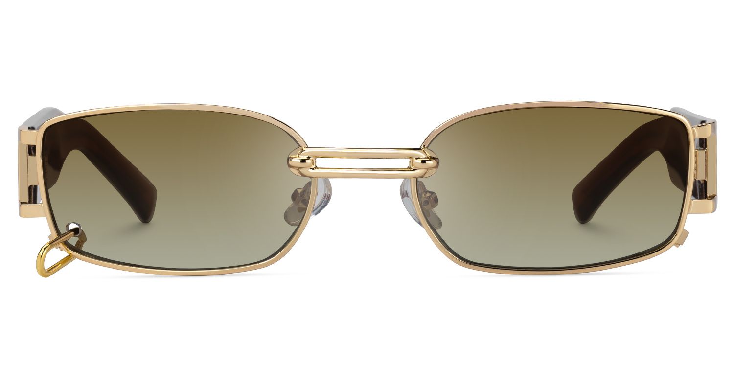 Eliakim - Rectangle Brown Sunglasses product detail 2
