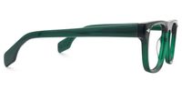 Eliseo - Rectangle Green Eyeglasses | Vooglam 