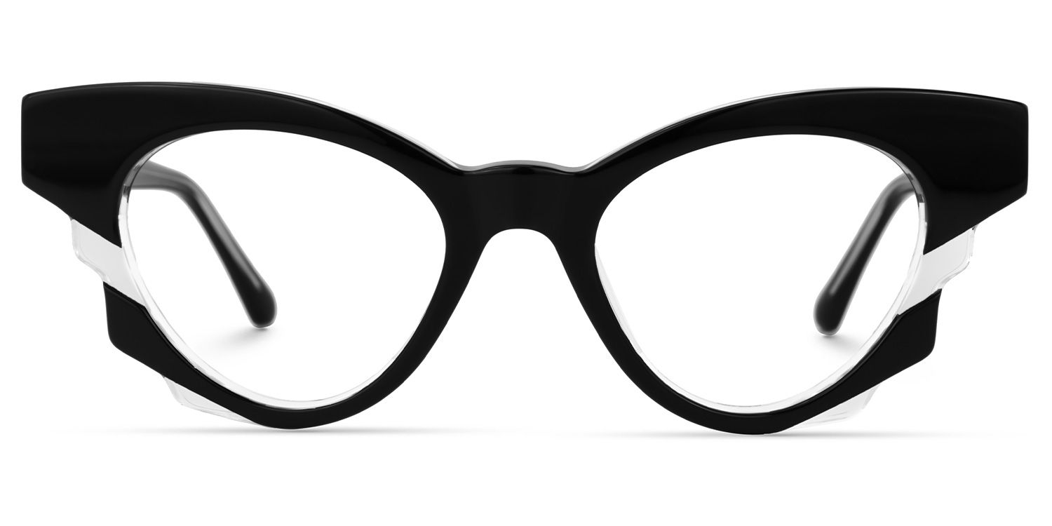 Agapito - Cat Eye Black Eyeglasses product detail 2