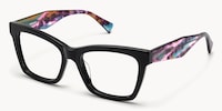 Vibranium - Rectangle Black Eyeglasses - 3