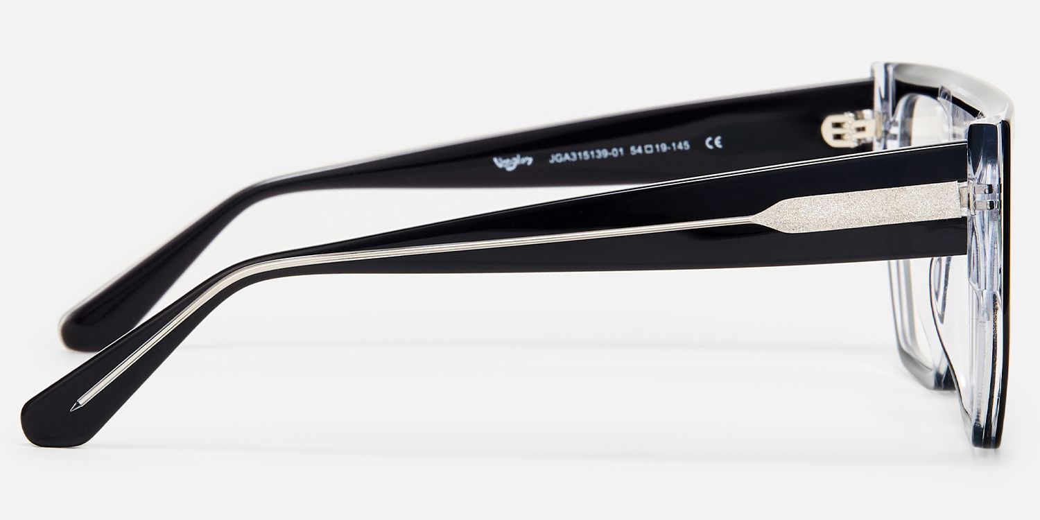 Inerney - Aviator Black Eyeglasses product detail 3