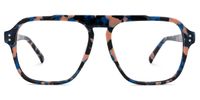 Sosa - Aviator Tortoise Eyeglasses | Vooglam Angle View