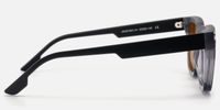 Strobe - Rectangle Two-tone Sunglasses | Vooglam Side View