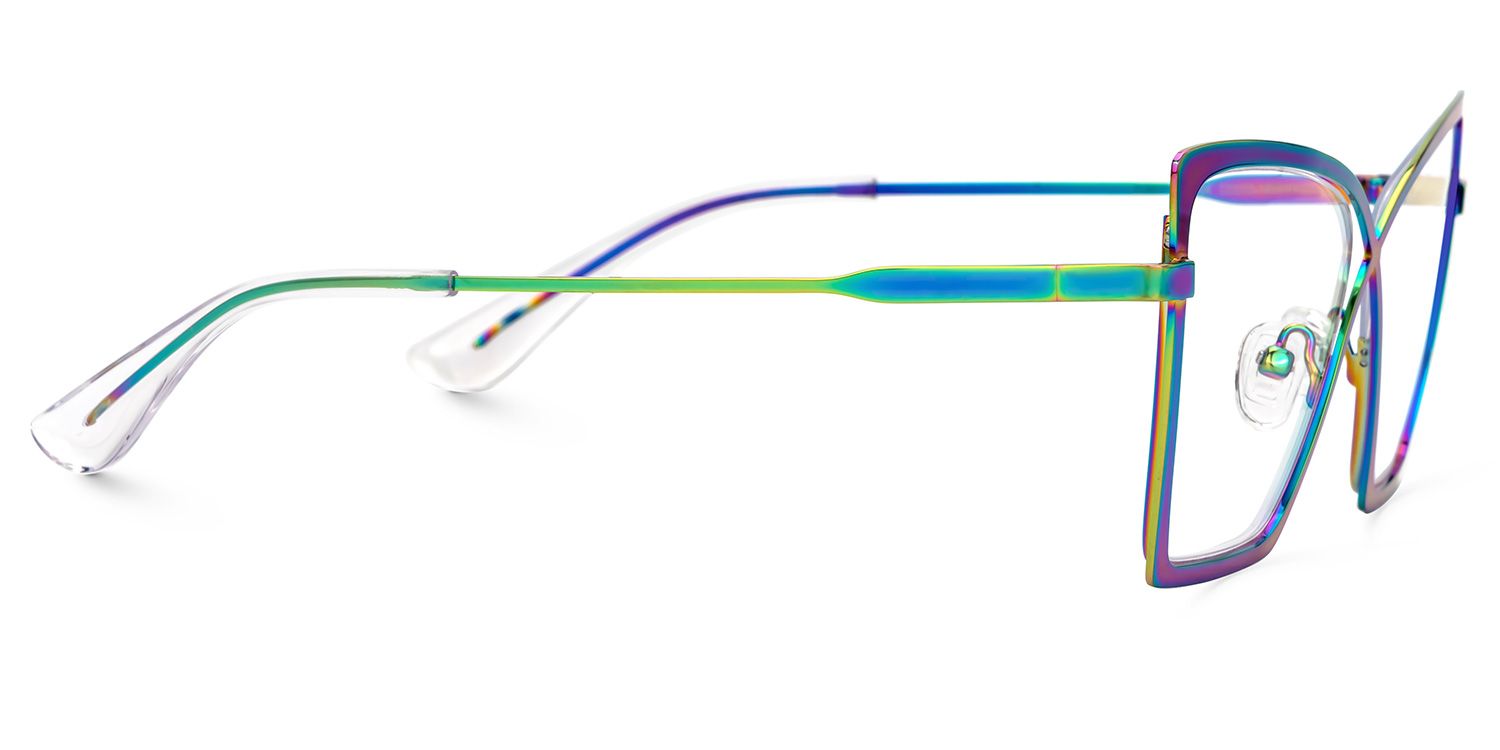 Felicja - Butterfly Multicolor Eyeglasses by Vooglam - Product View 4