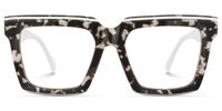 Altresha - Square Tortoise Eyeglasses | Vooglam Angle View