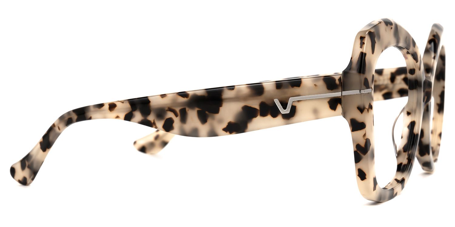 Ebonee - Cat Eye Tortoise Eyeglasses by Vooglam - Product View 4