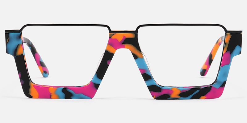 Dardhan - Rectangle Multicolor Eyeglasses